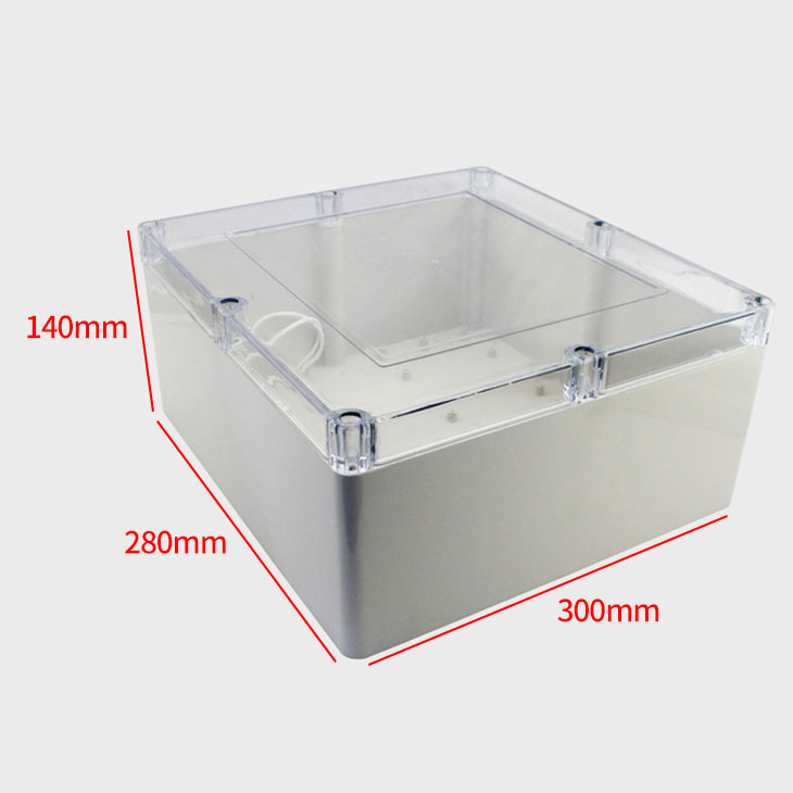 Caja de conexiones impermeable a prueba de polvo de plástico ABS