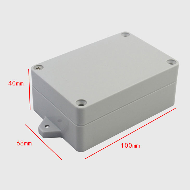 Caja de interruptores de plástico poco profunda