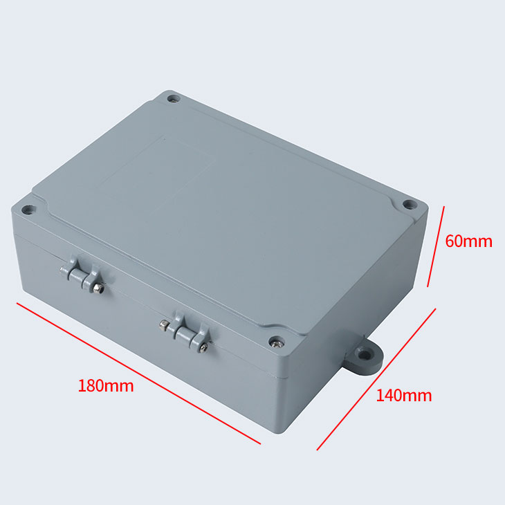 Caja de aluminio fundido a prueba de explosiones para exteriores, control de metal industrial de aleación de aluminio