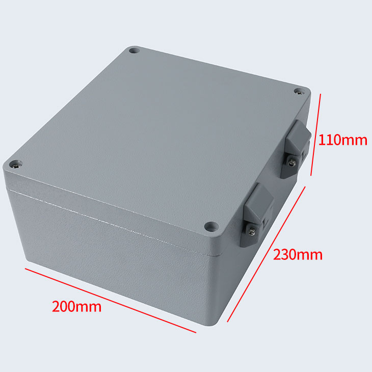 Caja de conexiones de aluminio fundido a presión IP66