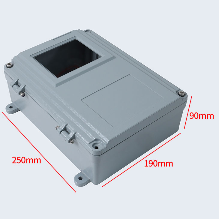 Caja de control metálica