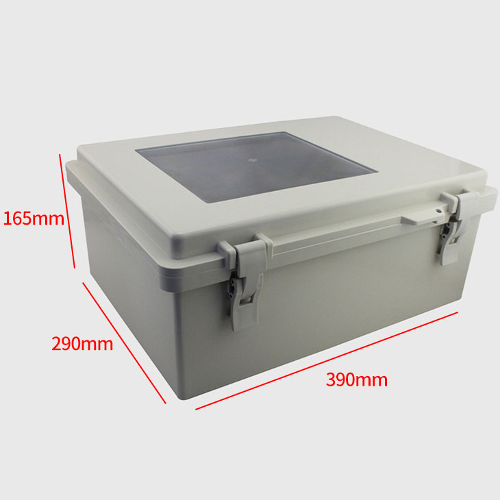 Caja eléctrica de plástico resistente a la intemperie