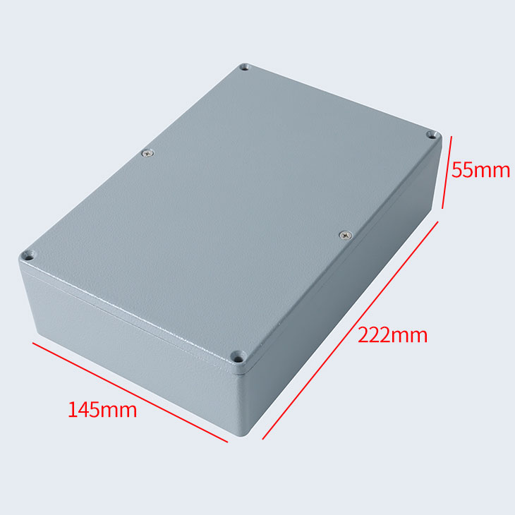 Caja impermeable de aluminio fundido para exteriores