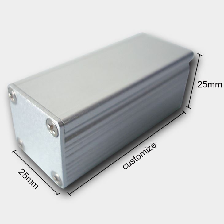 Caja de extrusión electrónica de aluminio para PCB